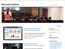 Tablet Screenshot of marcandoanalisis.com